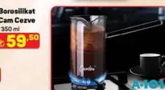 BOROSİLİKAT CAM CEZVE 350 ML